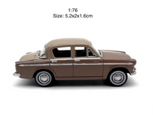 Load image into Gallery viewer, 1:76 Brown 1956 Hillman Minx Sedan Classic Sports Model Diecast Metal Car New Collection
