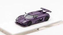 Load image into Gallery viewer, HKM 1:64 Purple Bugatti Agera One Super Racing Sports Model Toy Diecast Metal Car BN
