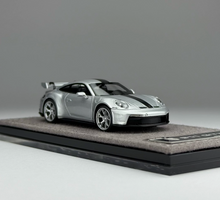 Load image into Gallery viewer, ZJWJ 1:64 GT Silver 911 GT3 Sports Model Diecast Resin Car New Collection
