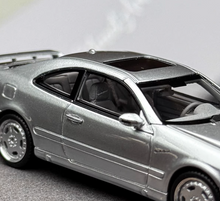 Load image into Gallery viewer, 1:64 STA Silver CLK W208 Coupe Sports Model Diecast Resin Car New Collection
