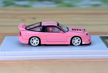 Load image into Gallery viewer, MT 1:64 JDM Pink Silvia S13 180SX Valentine Sports Model Diecast Metal Car New

