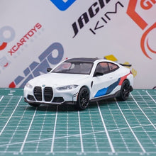 Load image into Gallery viewer, MINIGT 1:64 White M4 G82 M Power Racing Sports Model Toy Metal Car 346

