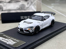 Load image into Gallery viewer, RM 1:64 White GR Supra GT4 EVO2 Coupe Sports Model Diecast Metal Car New Collection
