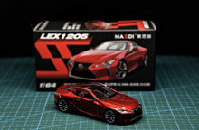 Load image into Gallery viewer, Masdi 1:64 Red 2020 LC500h Coupe Sports Model Diecast Metal Car New Collection
