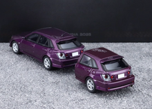 Load image into Gallery viewer, Mortal 1:64 HEC Purple Altezza Wagon Trailer Sport Model Diecast Metal Car New Collection
