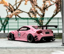 Load image into Gallery viewer, IG 1:64 JDM Pink #23 GT 86 Pandem Racing Sports Model Diecast Metal Car New Collection
