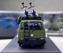Load image into Gallery viewer, Mortal 1:64 Green VW T3 Multi Van Camper Sports Model Diecast Metal Car New Collection
