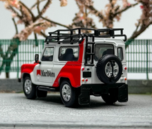 Load image into Gallery viewer, Master 1:64 White Defender 90 ORV SUV Sports Model Diecast Metal Car New Collection
