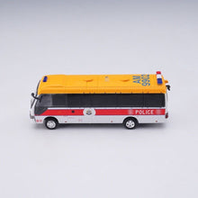 Load image into Gallery viewer, TINY 1:50 Hongkong Police Toyota Coaster Bus Van Model Toy Metal Car NIP
