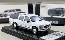Load image into Gallery viewer, Bliss 1:64 White Suburban GMT400 SUV Sports Model Diecast Metal Car New Collection
