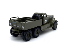 Load image into Gallery viewer, 1:76 Green US Army Diamond T Transporter Trailer Model Diecast Metal Car New Collection
