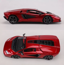 Load image into Gallery viewer, Bburago 1:24 Red Countach Lpi800-4 Open Model Diecast Metal Car New Collection
