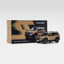 Load image into Gallery viewer, Masdi 1:64 Brown Land Cruiser LC250 ORV Sports Model Diecast Metal Car New Collection
