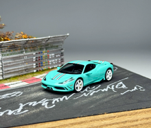 Load image into Gallery viewer, TOC 1:64 Blue FE458 Speciale Sports Model Diecast Metal Car New Collection
