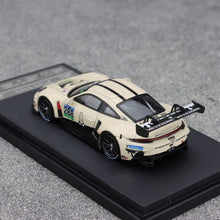 Load image into Gallery viewer, SR 1:64 Beige 911 GT3 R #288 Racing Sports Model Diecast Metal Car New Collection
