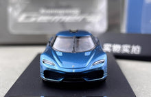 Load image into Gallery viewer, BSC 1:64 Blue Gemera Coupe Sports Model Diecast Metal Car BN

