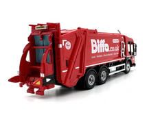 Load image into Gallery viewer, OXFORD 1:76 Red Dennis Garbage Collection Truck Model Diecast Metal Car New

