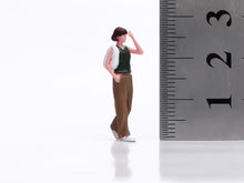 Load image into Gallery viewer, 1:64 Painted Figure Model Miniature Resin Diorama Sand Casual Trendy Girl Lady A
