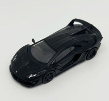 Load image into Gallery viewer, MINIGT 1:64 Black Aventador GT EVO WORKS Racing Sport Model Toy Metal Car 502
