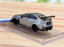 Load image into Gallery viewer, CM 1:64 Silver JDM Impreza WRX Varis Sports Model Diecast Metal Car New
