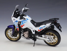 Load image into Gallery viewer, WELLY 1:12 2024 White Africa Twin Adventure Model Motorcycle Diecast ABS New Collection
