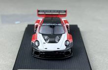 Load image into Gallery viewer, HKM 1:64 Black Red 911 GT3 R 992 Rennsport Sport Model Diecast Metal Car New Collection
