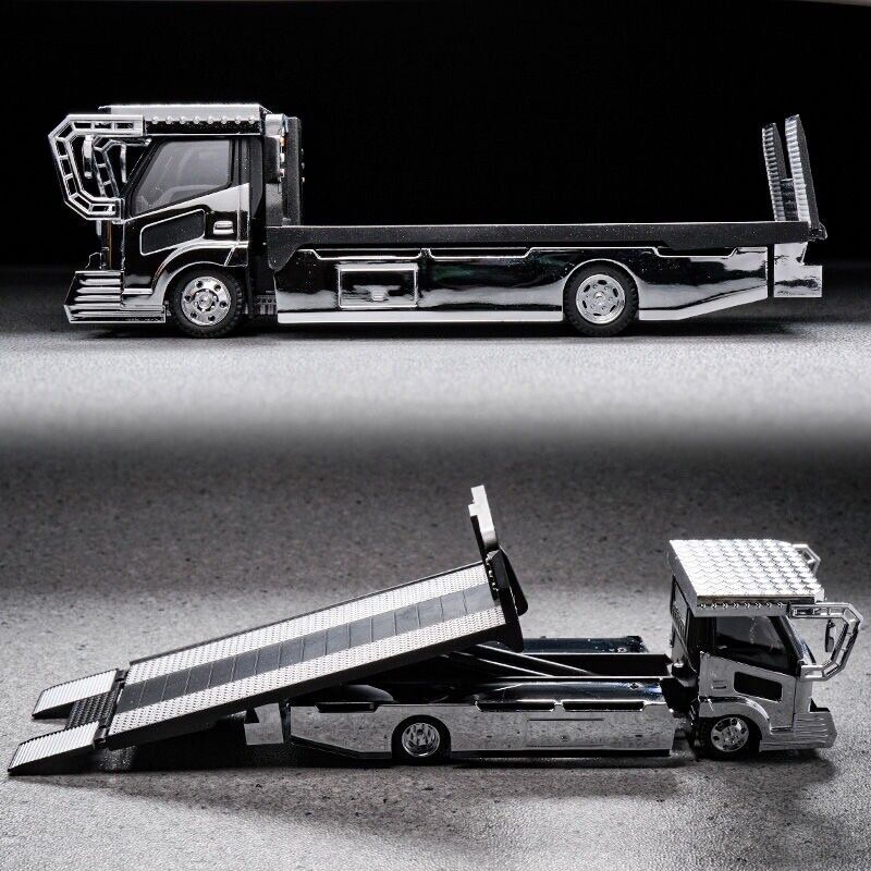 MT 1:64 JDM Dekotora Flatbed Tow Truck Sports VIP Model