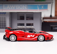 Load image into Gallery viewer, LT 1:64 Red FXXK EVO Super Racing Sports #54 Model Diecast Metal Car New Collect
