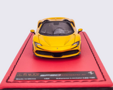 Load image into Gallery viewer, ART 1:64 Yellow SF90 Convertible Racing Sports Model Diecast Resin Car New
