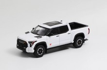 Load image into Gallery viewer, GCD 1:64 White Tundra Pickup Truck MK3 XK70 TRD Pro Model Diecast Metal Car
