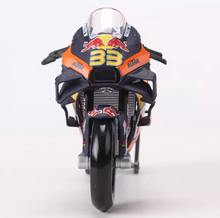 Load image into Gallery viewer, Maisto 1:18 2023 GP KTM RC16 #33 Racing Sports Model Toy Metal Motorcycle New Collection
