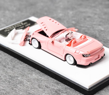 Load image into Gallery viewer, MT 1:64 JDM Pink S2000 Pandem Valentine Sports Model Diecast Metal Car New Collection
