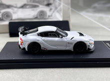 Load image into Gallery viewer, RM 1:64 White GR Supra GT4 EVO2 Coupe Sports Model Diecast Metal Car New Collection
