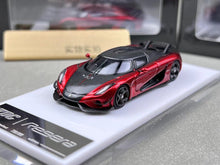 Load image into Gallery viewer, TPC 1:64 Red Carbon Top Regera Super Racing Sports Model Diecast Metal Car New Collection
