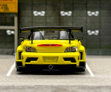 Load image into Gallery viewer, MT 1:64 JDM Yellow S2000 AP1 JS Racing Sports Model Diecast Metal Car New Collection
