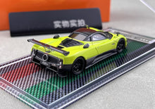 Load image into Gallery viewer, U2 1:64 Green Zonda Tricolore Racing Sports Model Diecast Resin Car New Collection
