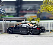 Load image into Gallery viewer, MINIGT 1:64 Orange Black Bentley Flying Spur Sport Model Diecast Metal Car New Collection
