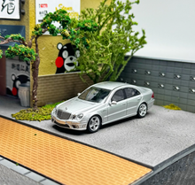 Load image into Gallery viewer, MK 1:64 Silver E63 W211 Classic Sports Sedan Model Diecast Metal Car New
