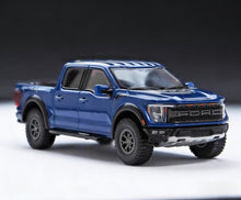 Load image into Gallery viewer, SC 1:64 Blue F150 Raptor Pickup Truck Sports Model Diecast Metal Car New Collection
