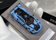 Load image into Gallery viewer, HH 1:64 Baby Blue 992.1 GT3 RS Sports Model Diecast Resin Car New Collection
