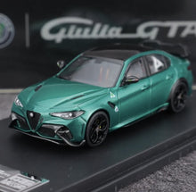 Load image into Gallery viewer, MG 1:64 Green Romea GTAm Sedan Sports Model Diecast Metal Car New Collection
