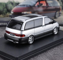 Load image into Gallery viewer, Mortal 1:64 Silver Previa Mini Van MPV Sports Model Diecast Metal Car New Collection
