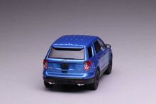 Load image into Gallery viewer, 1:64 596 Blue Explorer SUV Sports Model Diecast Metal Car New Collection
