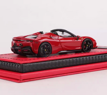 Load image into Gallery viewer, ART 1:64 Red SF90 Convertible Super Racing Sports Model Diecast Resin Car New
