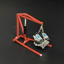 Load image into Gallery viewer, 1:64 Pylon With Engine Shop Garage Display Scene Model Resin For Car New
