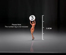 Load image into Gallery viewer, 1:64 Painted Figure Mini Model Miniature Resin Diorama Toy Car Racing Model Girl
