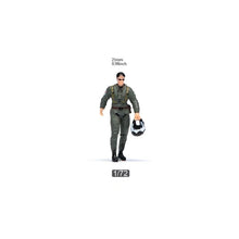 Load image into Gallery viewer, 1:64 Painted Figure Mini Model Miniature Resin Diorama Pilot Captain Aviator Toy
