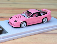 Load image into Gallery viewer, MT 1:64 JDM Pink Silvia S13 180SX Valentine Sports Model Diecast Metal Car New
