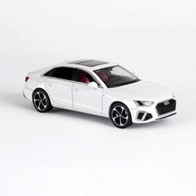 Load image into Gallery viewer, Masdi 1:64 White A4L Sedan Sports Model Diecast Metal Car New Collection
