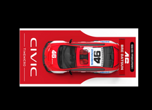 Load image into Gallery viewer, TM 1:64 JDM Blue Civic Type R FD2 Figure Sports Model Diecast Metal Car New Collection
